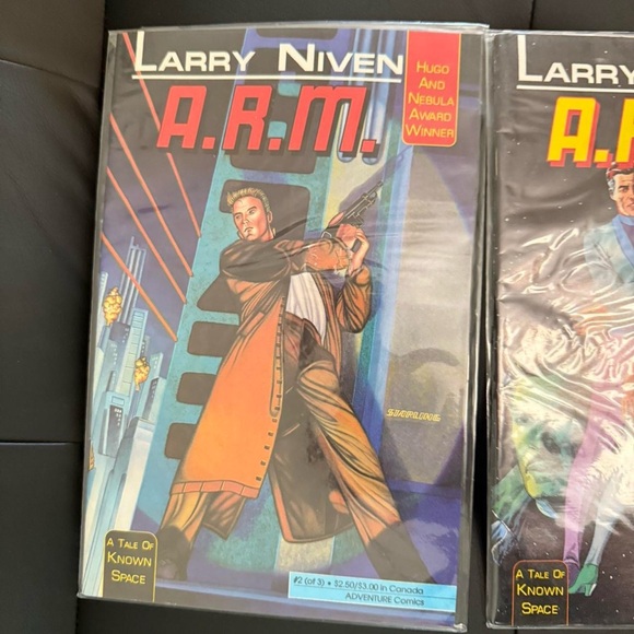 Larry Niven A.R.M Series 1-3 Comics - Picture 2 of 8